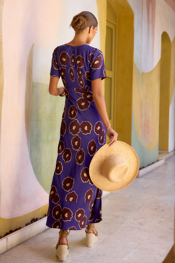 Alannah Dress In Juliet Rose