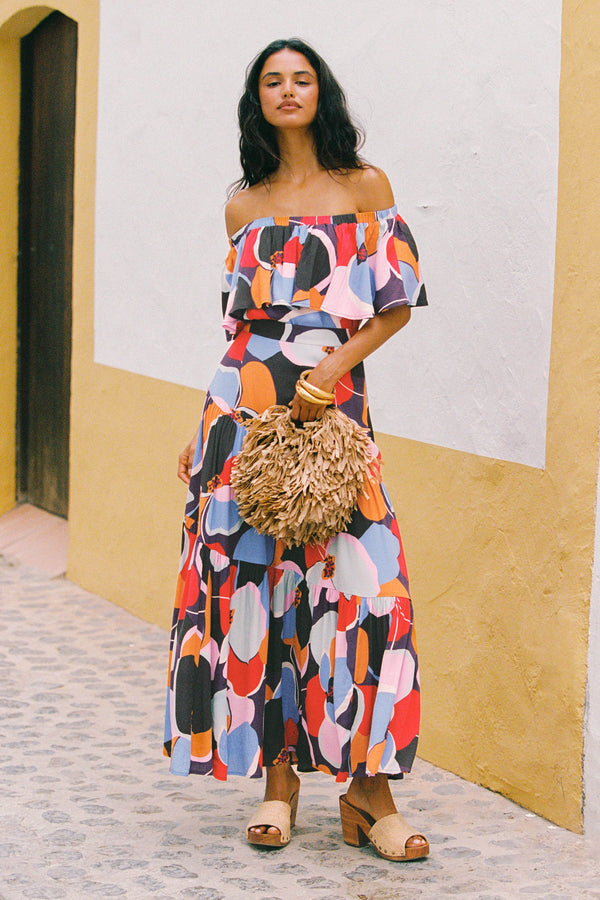 Skylar Skirt In Peonia