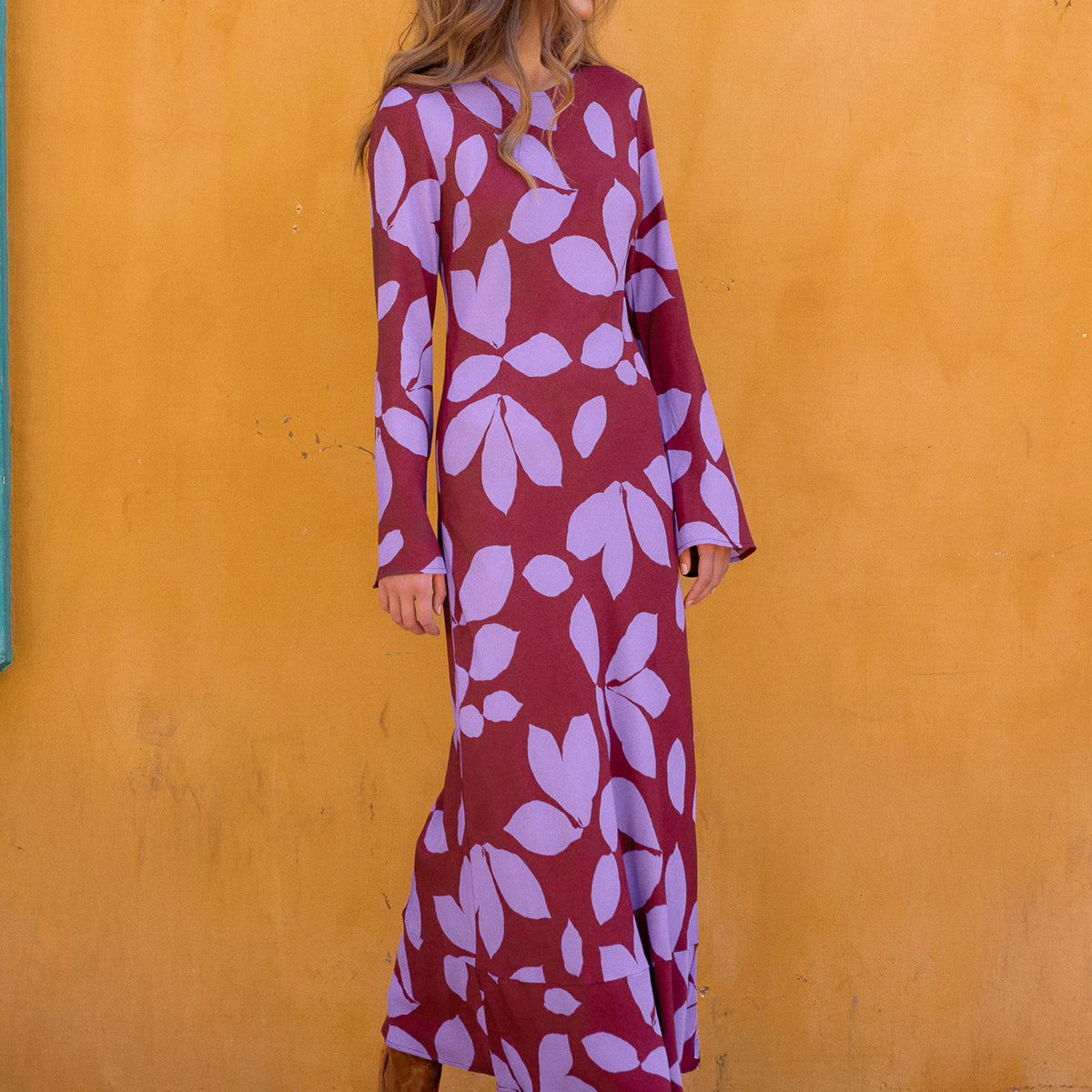 mister zimi long sleeve dress Anouk Dress In Tuberose