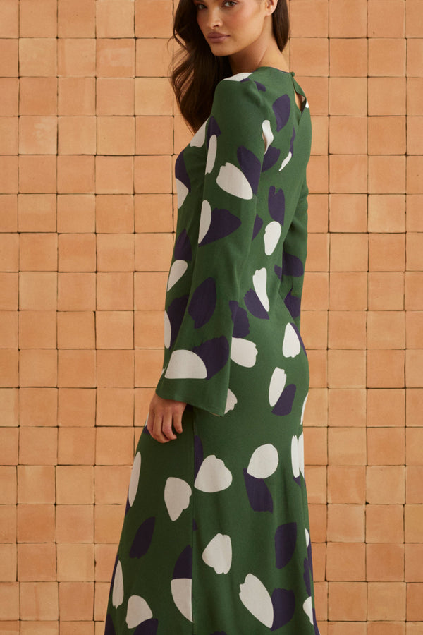 Anouk Dress In Verbena