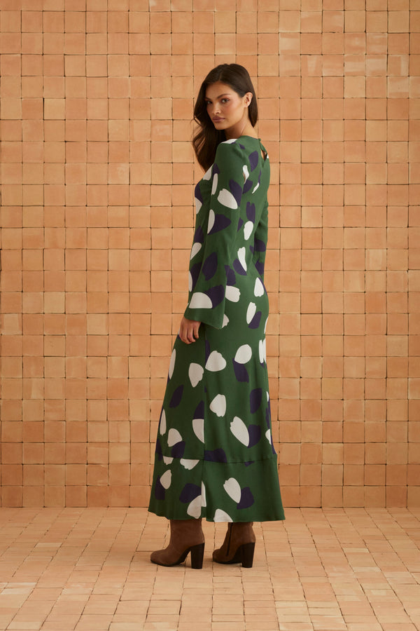 Anouk Dress In Verbena