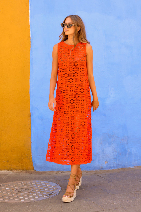 Ariel Dress In Spritz