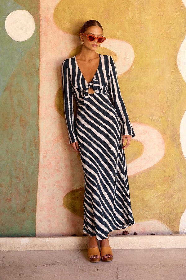 Aurora Dress In Sandstone