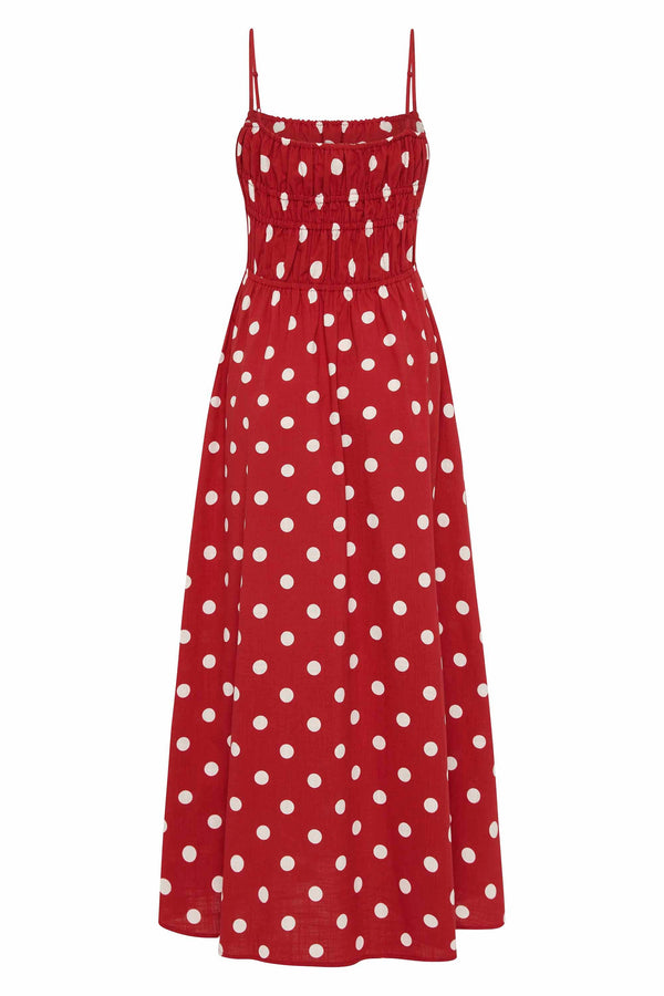 Gigi Dress In Chilli