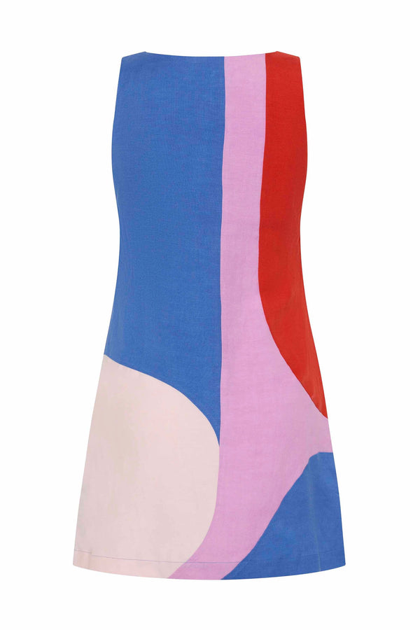 Grace Dress In Azuro