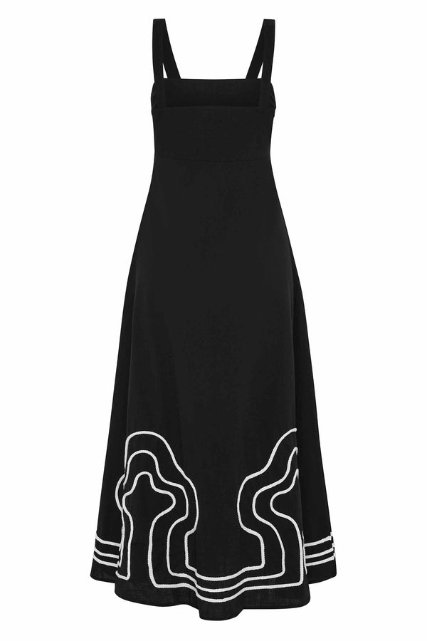 Iris Dress In Nero