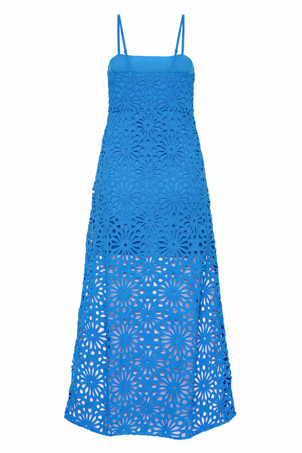 Meadow Dress In Lagoon