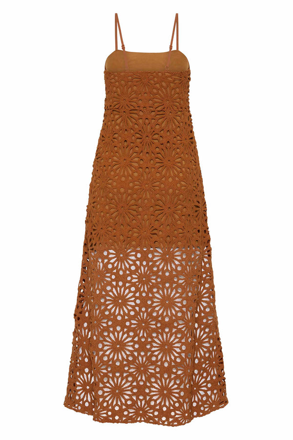 Meadow Dress In Toffee