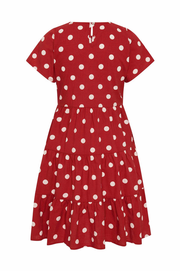 Mili Tall Dress In Chilli