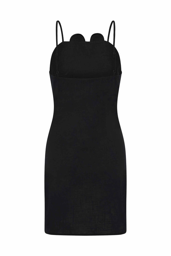 Violet Dress In Black