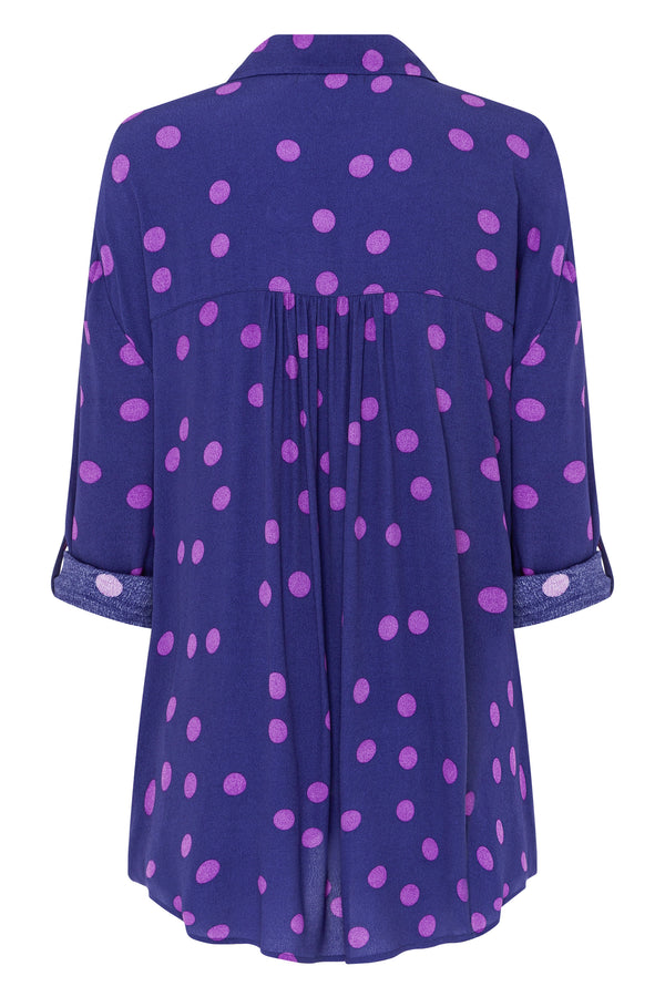 Beach Shirt In De Topos