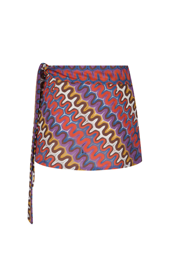 Beach Wrap Skirt In Playa