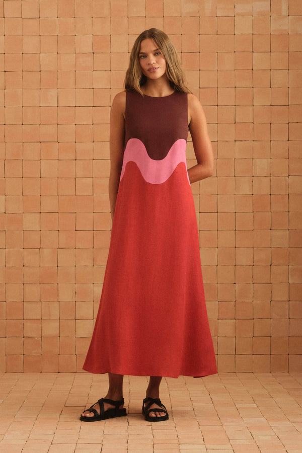 Binnie Dress In BonBon