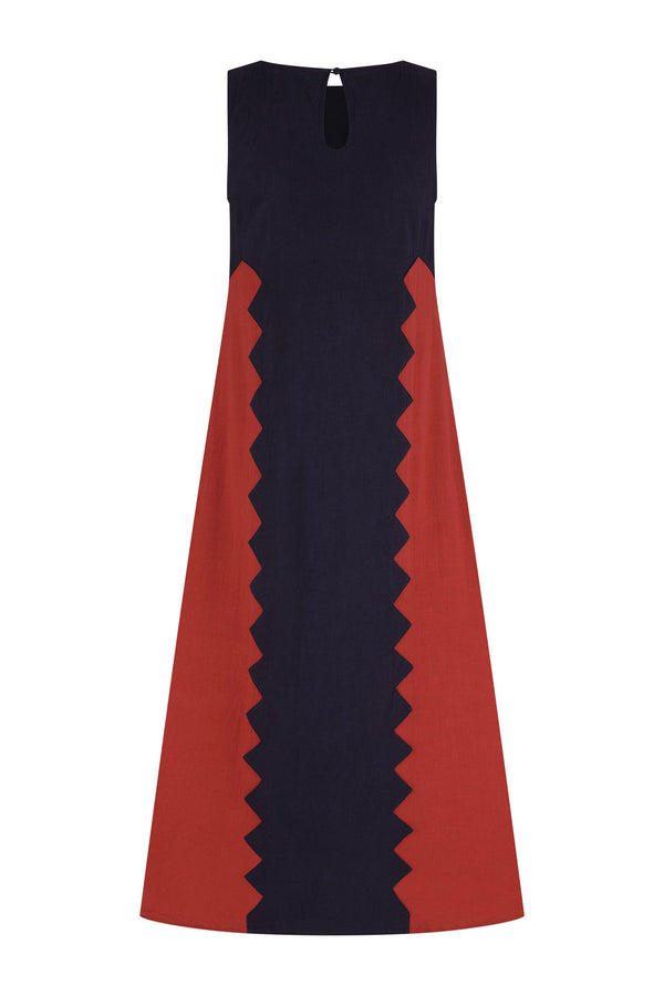 Binnie Dress In Foxglove