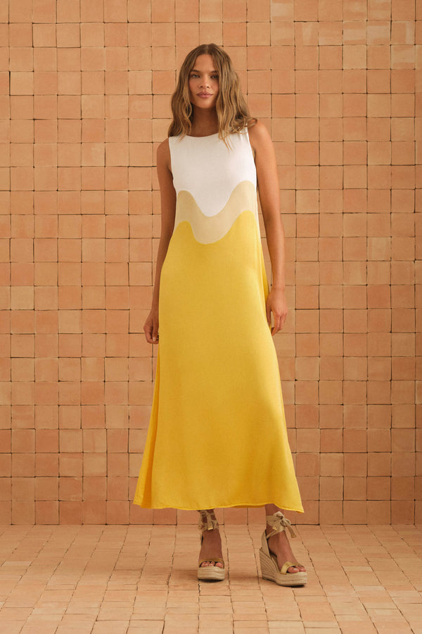 Binnie Dress In Sherbet