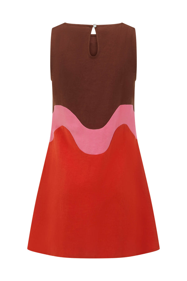 Binnie Mini Dress In BonBon