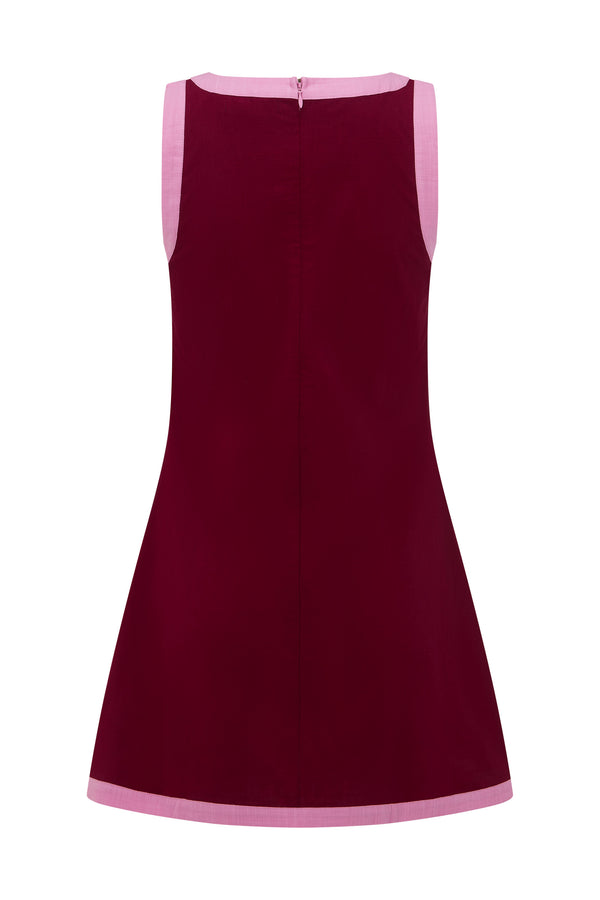 Binnie Mini Dress In Roja