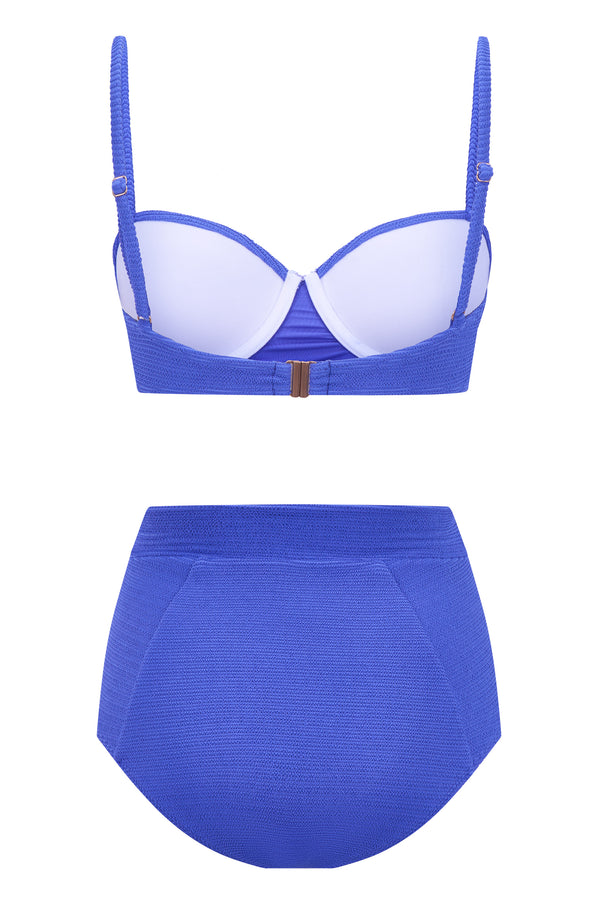 Blondie Bikini In Ocean Blue