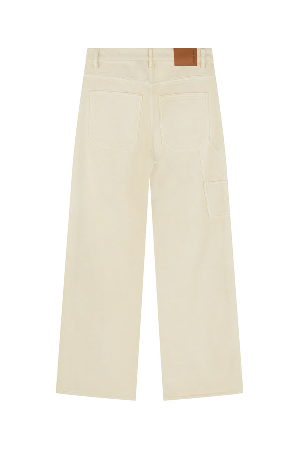 Boyfriend Jeans In Cream