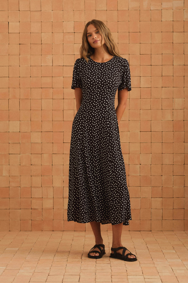 Brydie Dress In Negroni