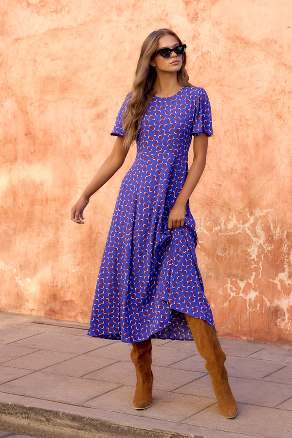 Brydie Dress In Shadow