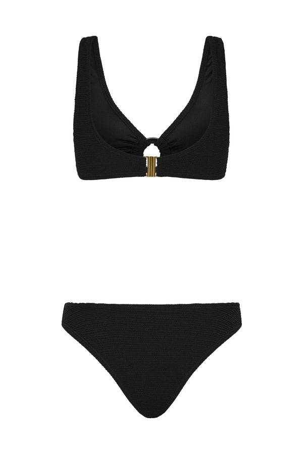 Bunny Cheeky Bikini In Black