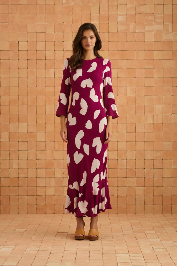 Charli Dress In Snapdragon