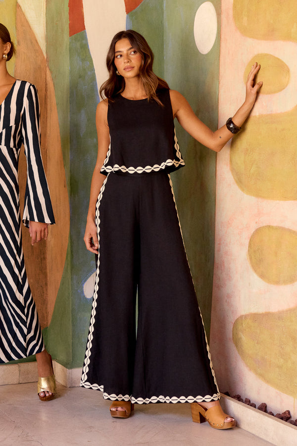 Charlie Jumpsuit In Onyx