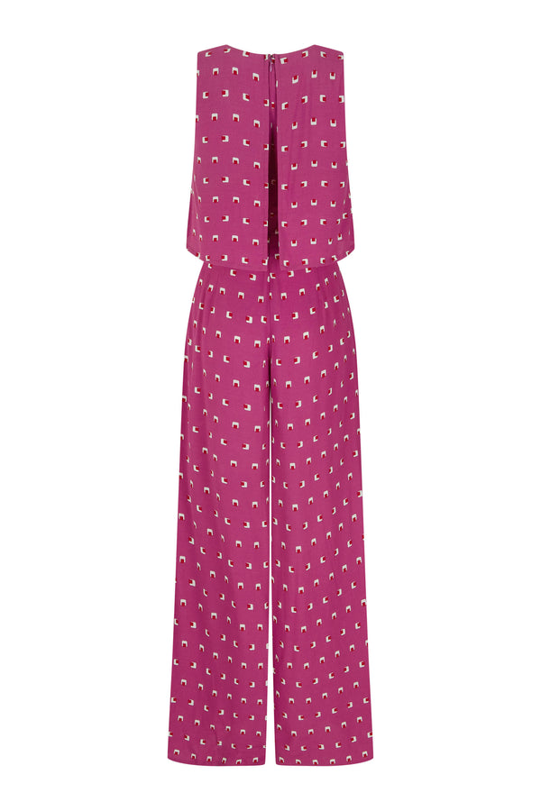 Charlie Jumpsuit In Tamarillo