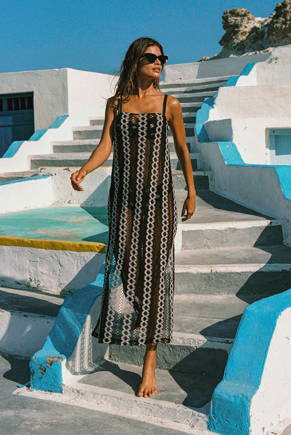 Clara Maxi Dress In Moonlight