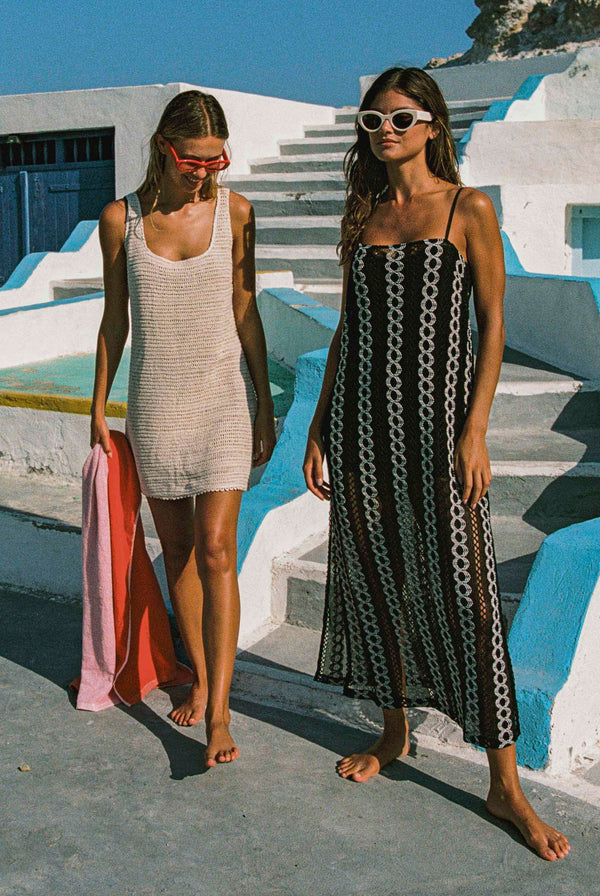 Coco Mini Dress In Ecru