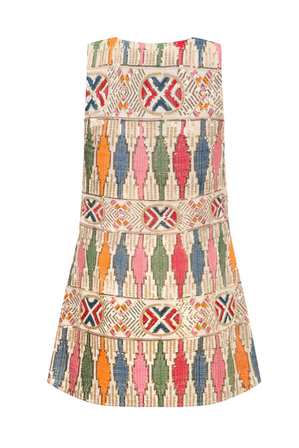 Courtney Mini Dress In Marrakech