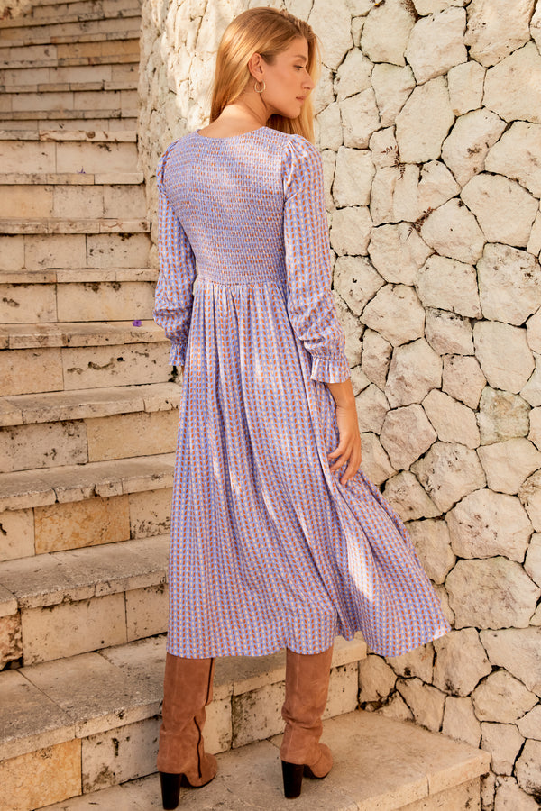 Dahlia Dress In Pampas