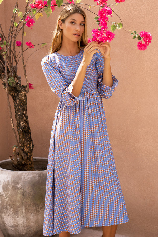 Dahlia Dress In Pampas