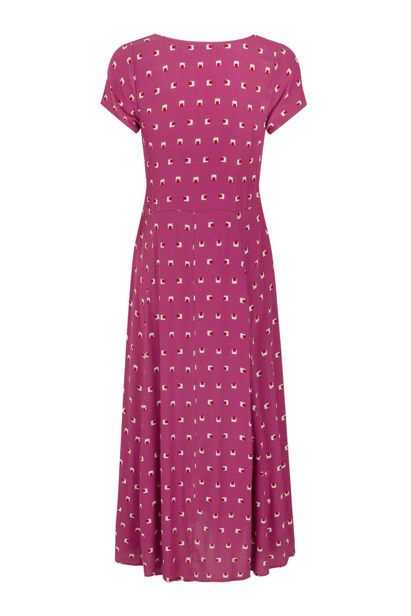 Elani Dress In Tamarillo