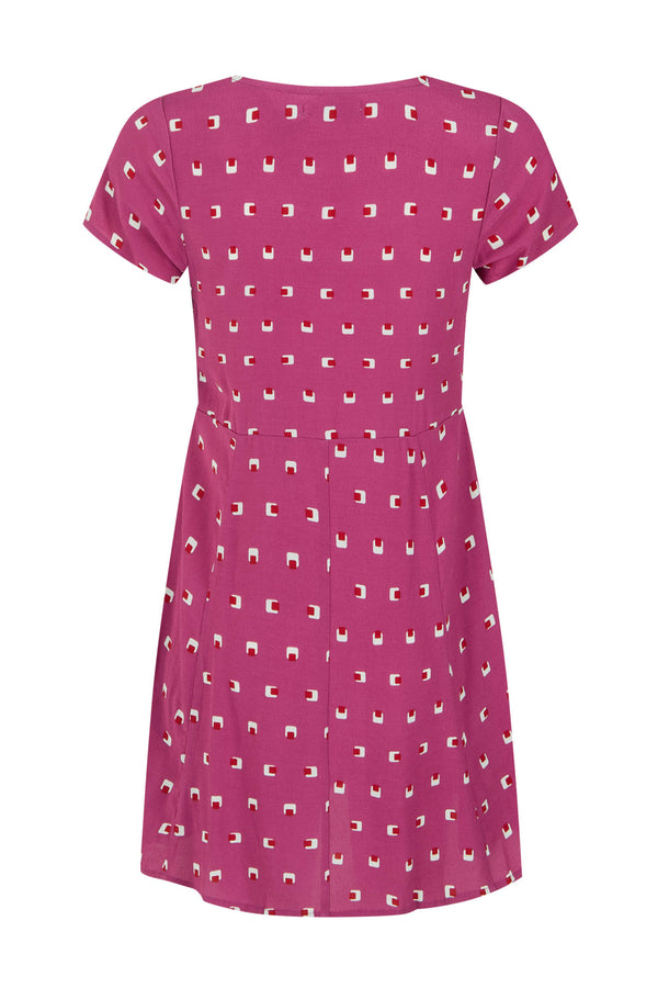 Elani Mini Dress In Tamarillo