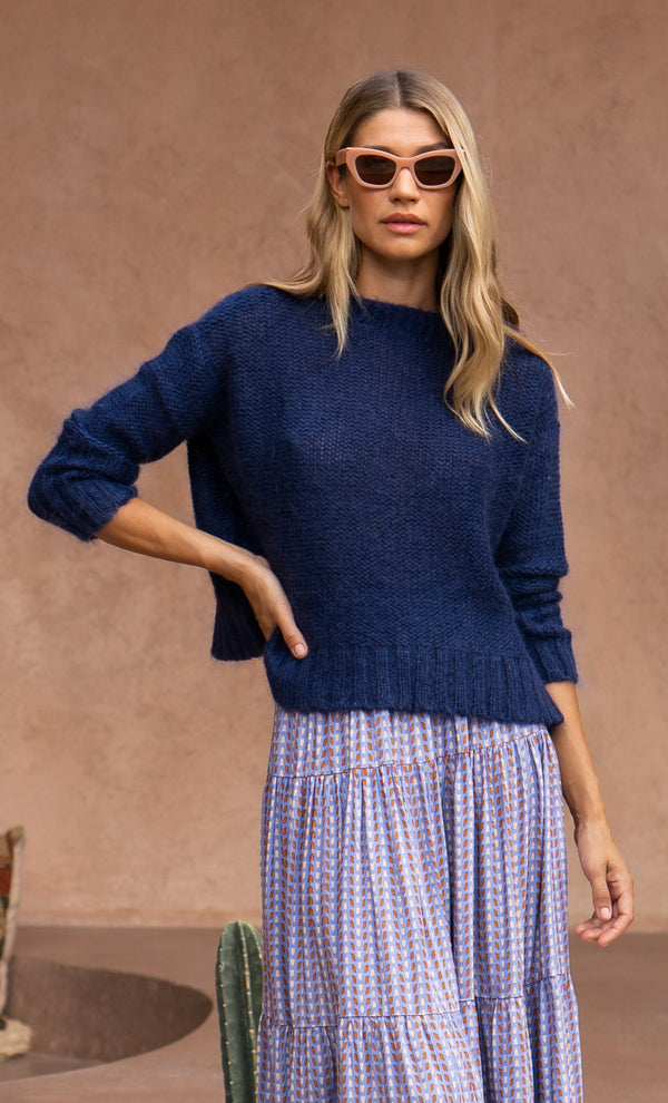 Kazzie Knit In Navy