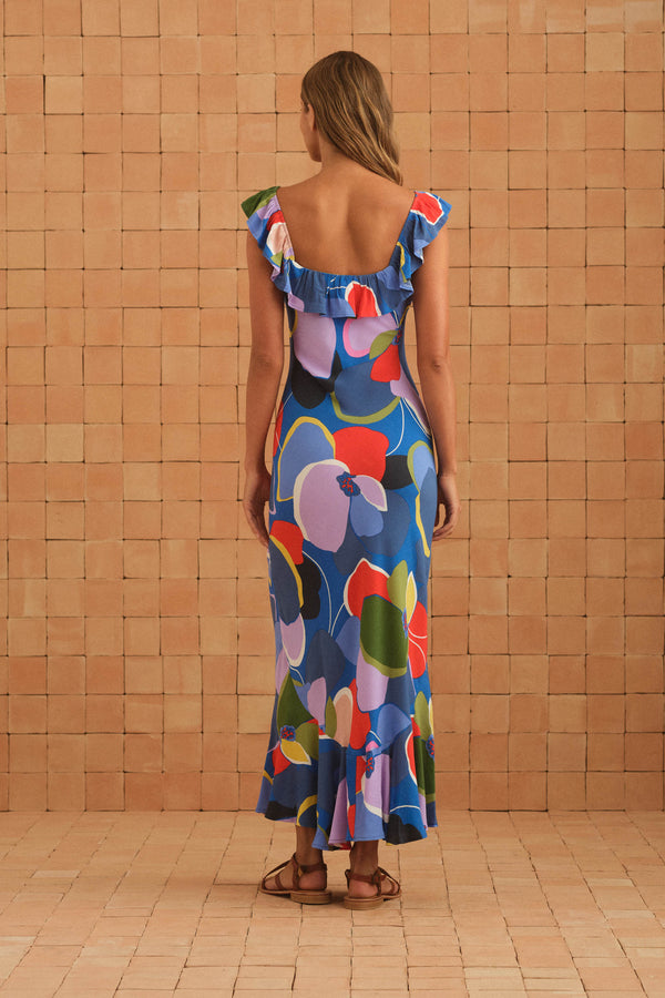 Faye Dress In Margarita