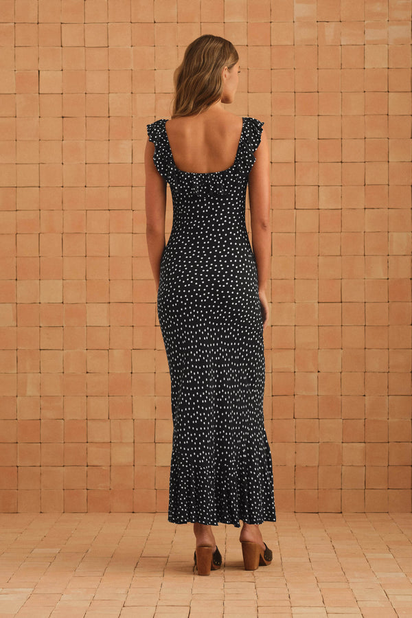Faye Dress In Negroni