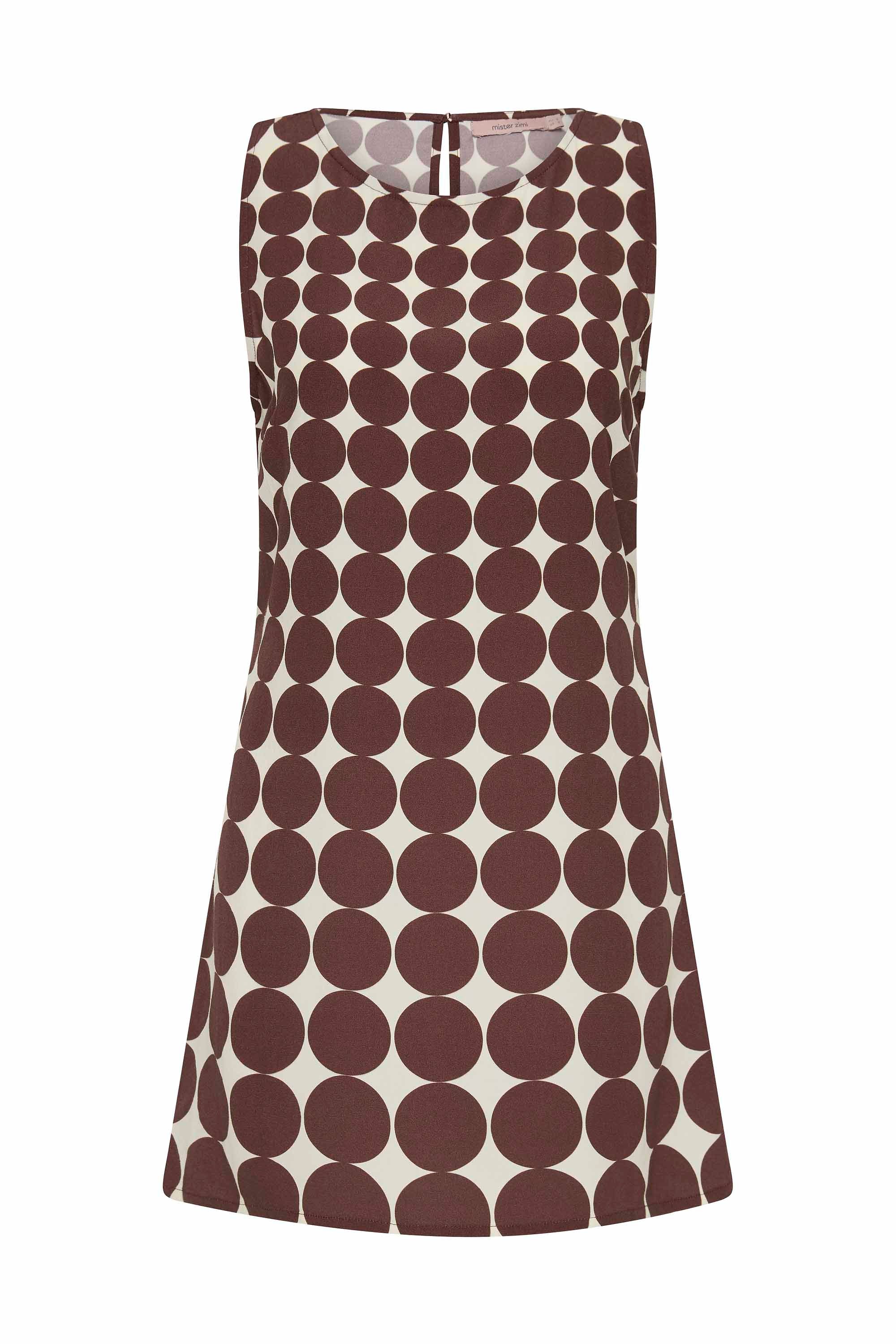 Candy Dress In Cocoa – Mister Zimi Candy Dress In Cocoa – Mister Zimi