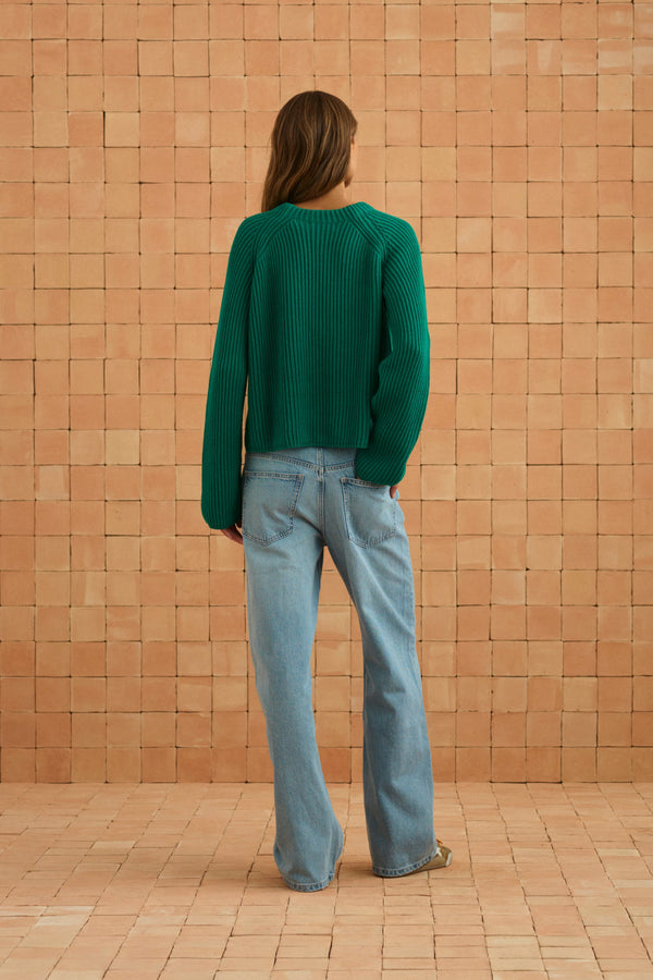 Gemma Jumper In Jade