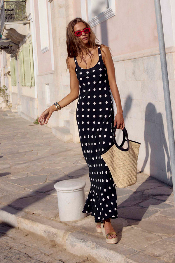 Gia Dress In Pepita