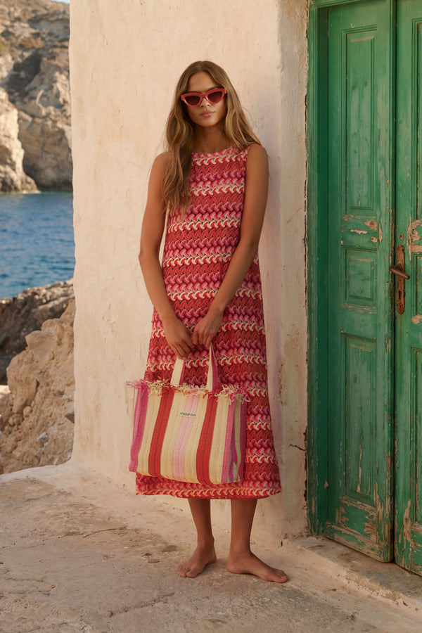 Goldy Dress In Kalani