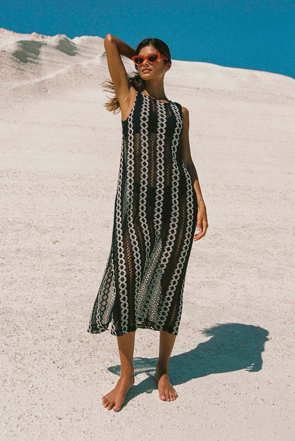 Goldy Dress In Moonlight