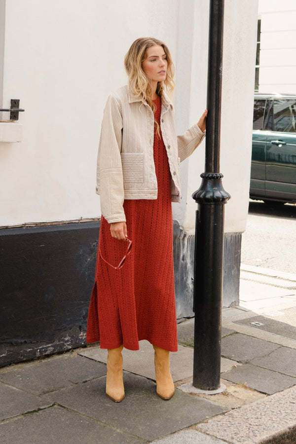 Reese Jacket In Rosewater