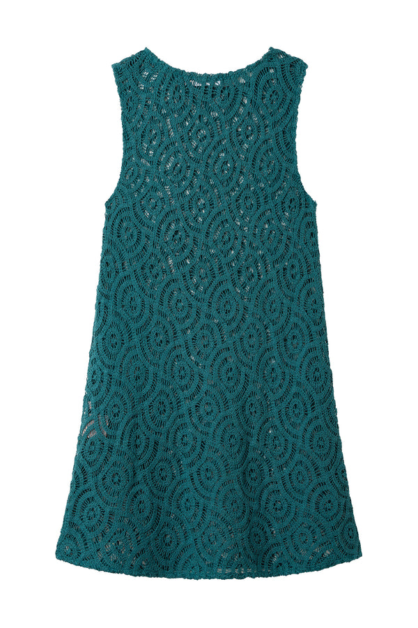 Goldy Mini Dress In Emerald