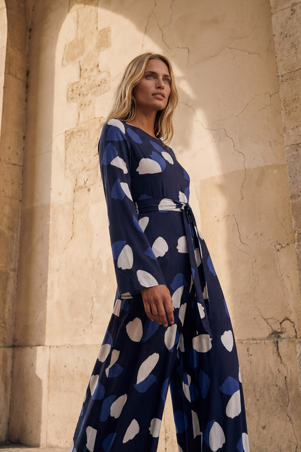 Hazel Jumpsuit In Nigella