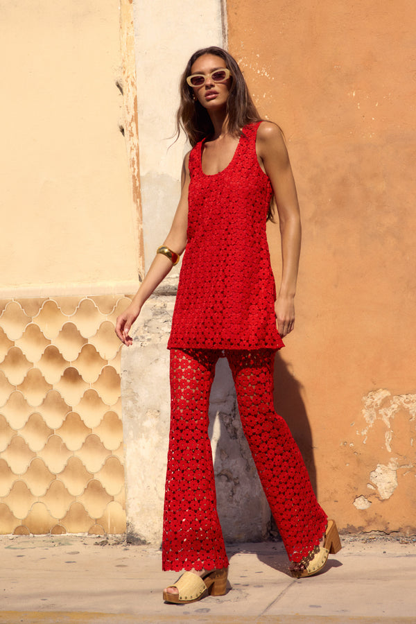 Holiday Set In Poppy Flower