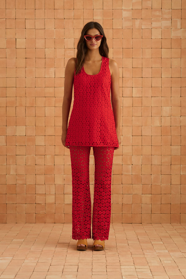 Holiday Set In Poppy Flower