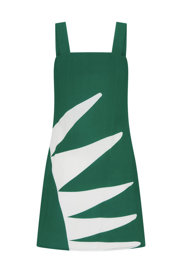 Hollie Dress In Jungle Palm